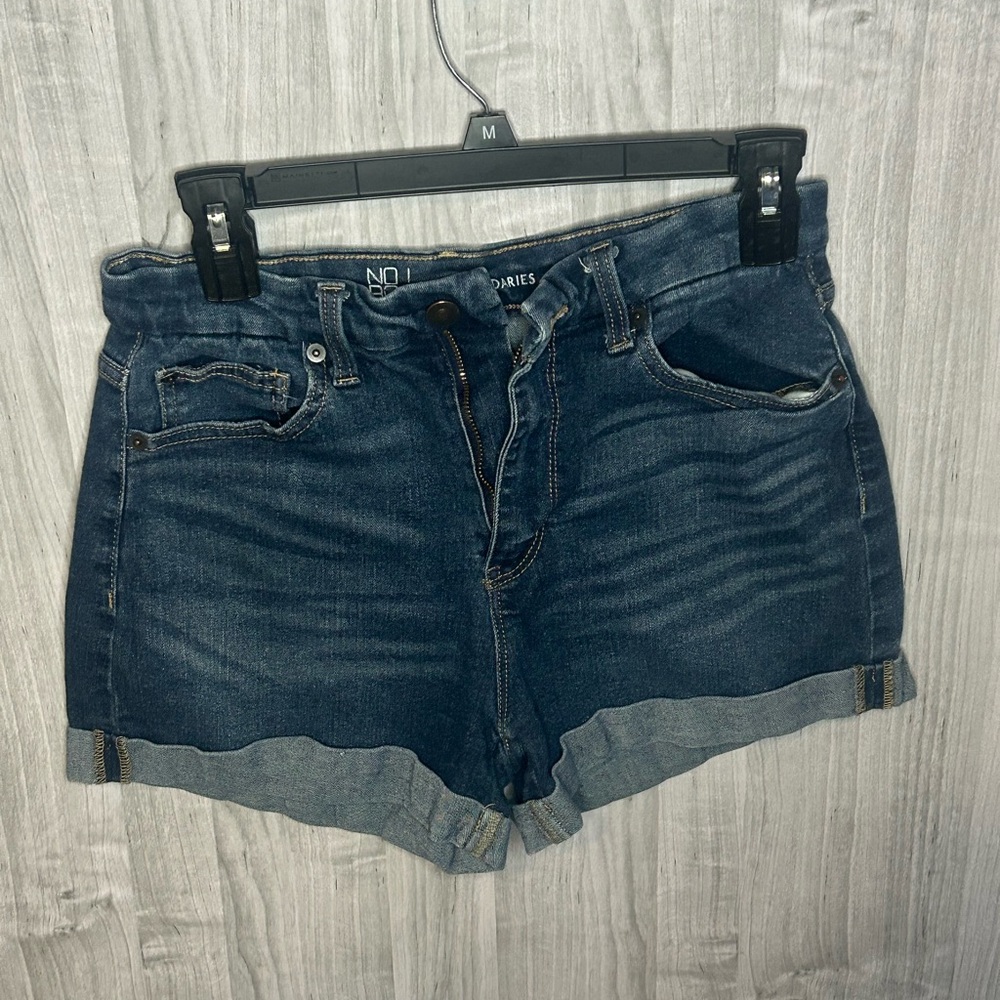 No Boundaries Dark Blue Jean Shorts